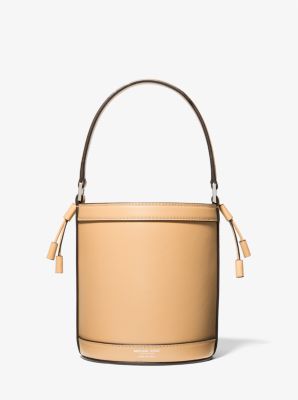 Audrey Medium Leather Bucket Bag