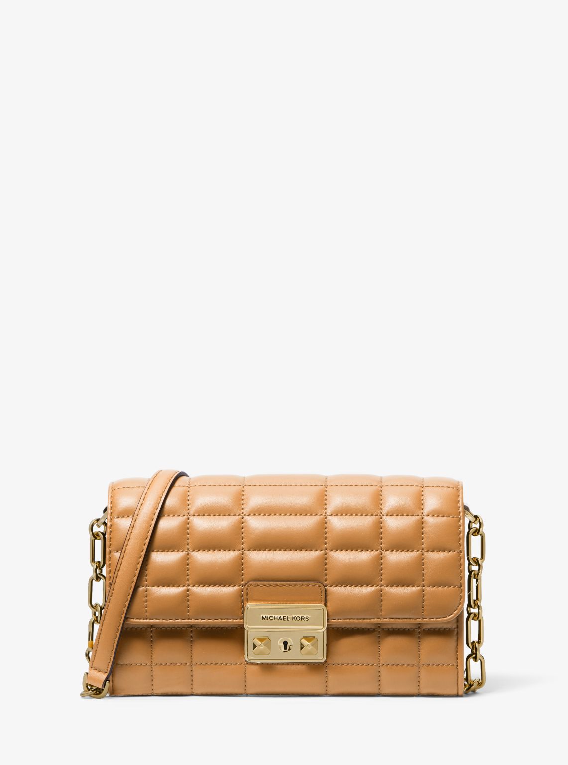 Tribeca Large Leather Convertible Crossbody Bag