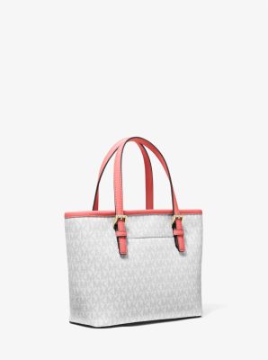 Jet Set Travel Extra-Small Logo Top-Zip Tote Bag