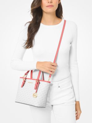 Jet Set Travel Extra-Small Logo Top-Zip Tote Bag