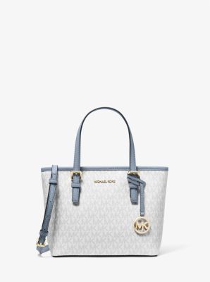 Jet Set Travel Extra-Small Logo Top-Zip Tote Bag