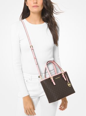 Jet Set Travel Extra-Small Logo Top-Zip Tote Bag