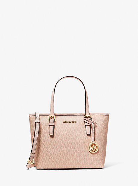 Jet Set Travel Extra-Small Logo Top-Zip Tote Bag