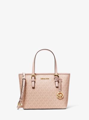Jet Set Travel Extra-Small Logo Top-Zip Tote Bag