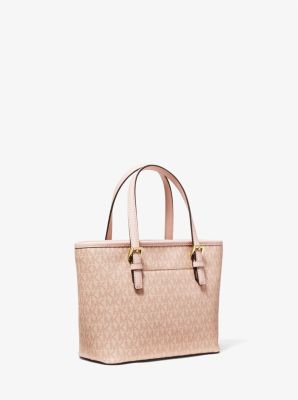 Jet Set Travel Extra-Small Logo Top-Zip Tote Bag