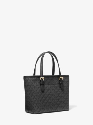 Jet Set Travel Extra-Small Logo Top-Zip Tote Bag