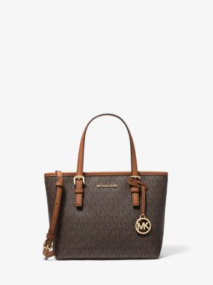 Jet Set Travel Extra-Small Logo Top-Zip Tote Bag