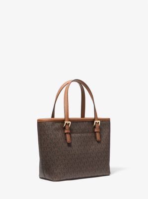 Jet Set Travel Extra-Small Logo Top-Zip Tote Bag