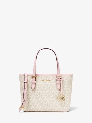 Jet Set Travel Extra-Small Logo Top-Zip Tote Bag