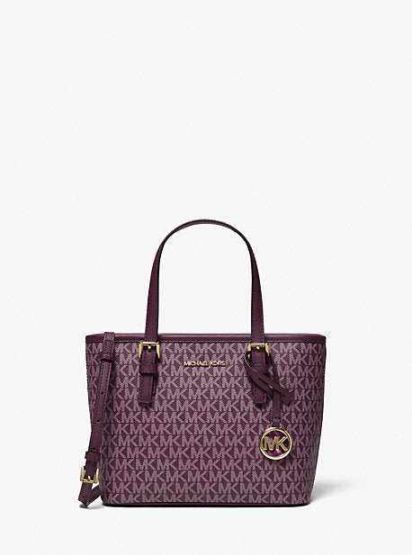 Jet Set Travel Extra-Small Logo Top-Zip Tote Bag