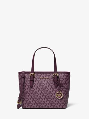 Jet Set Travel Extra-Small Logo Top-Zip Tote Bag