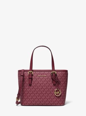 Jet Set Travel Extra-Small Logo Top-Zip Tote Bag