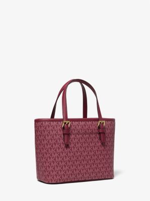 Jet Set Travel Extra-Small Logo Top-Zip Tote Bag