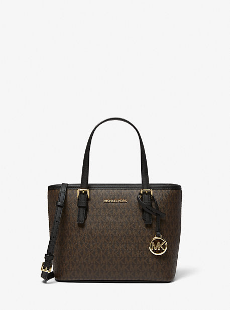 Jet Set Travel Extra-Small Logo Top-Zip Tote Bag