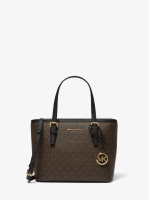 Jet Set Travel Extra-Small Logo Top-Zip Tote Bag