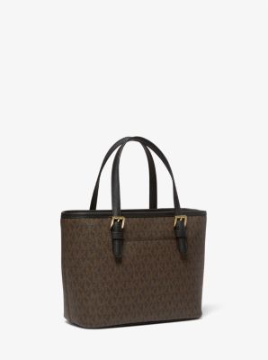Jet Set Travel Extra-Small Logo Top-Zip Tote Bag
