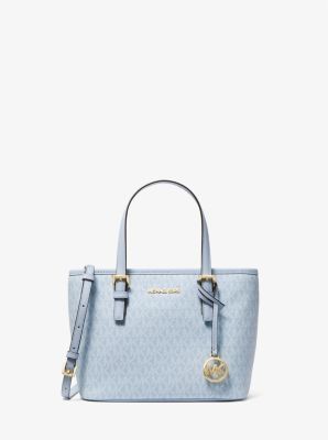 Jet Set Travel Extra-Small Logo Top-Zip Tote Bag