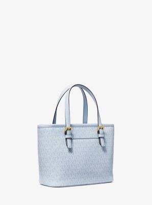 Jet Set Travel Extra-Small Logo Top-Zip Tote Bag