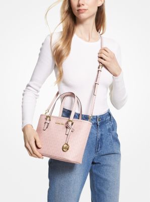 Jet Set Travel Extra-Small Logo Top-Zip Tote Bag