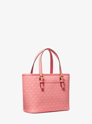 Jet Set Travel Extra-Small Logo Top-Zip Tote Bag