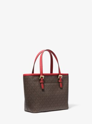 Jet Set Travel Extra-Small Logo Top-Zip Tote Bag