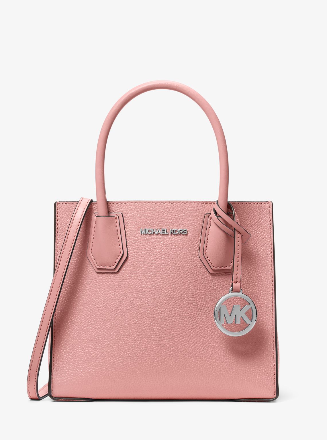 Mercer Medium Pebbled Leather Crossbody Bag