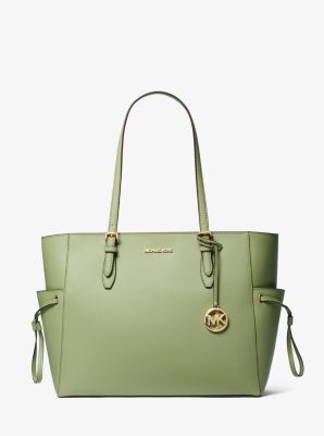 Gilly Large Saffiano Leather Tote Bag