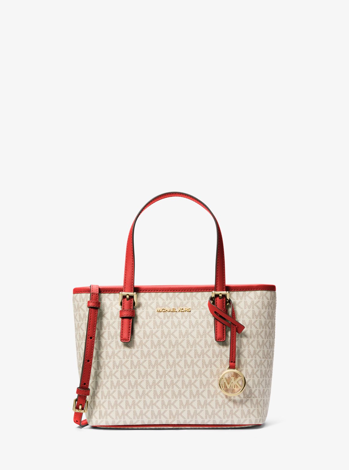 Jet Set Travel Extra-Small Logo Top-Zip Tote Bag