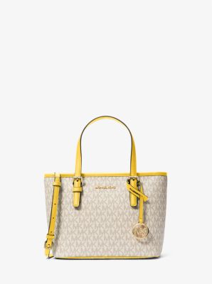 Jet Set Travel Extra-Small Logo Top-Zip Tote Bag