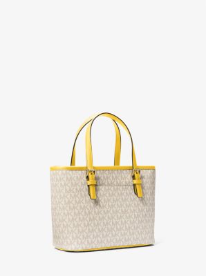 Jet Set Travel Extra-Small Logo Top-Zip Tote Bag