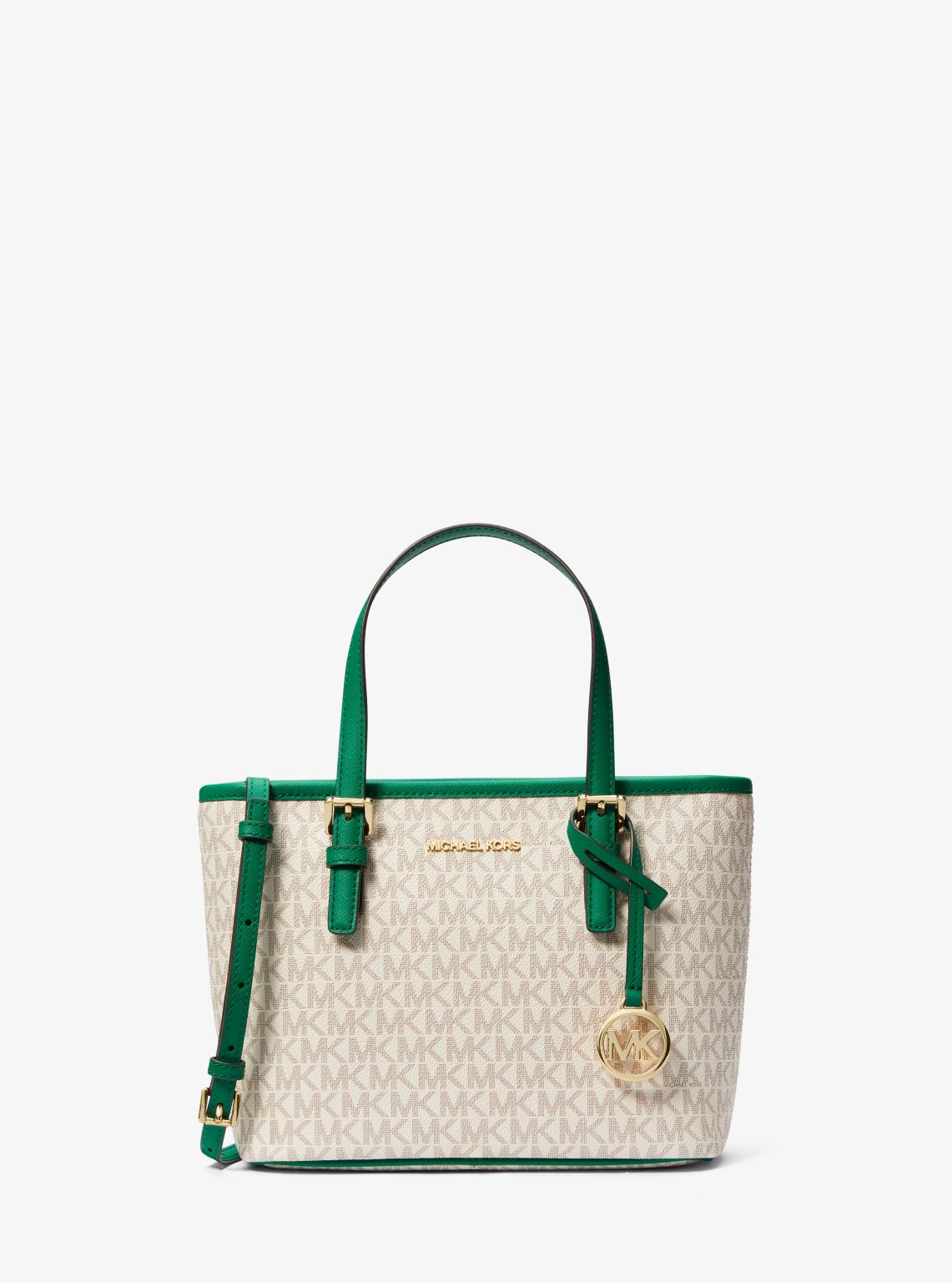 Jet Set Travel Extra-Small Logo Top-Zip Tote Bag