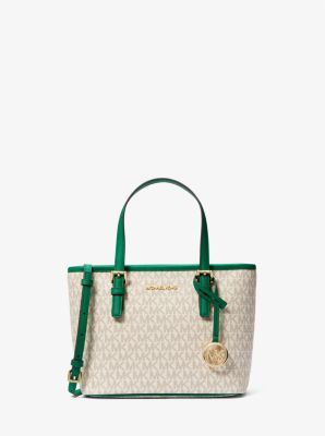 Jet Set Travel Extra-Small Logo Top-Zip Tote Bag