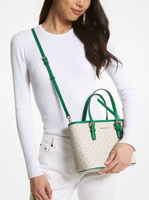 Jet Set Travel Extra-Small Logo Top-Zip Tote Bag
