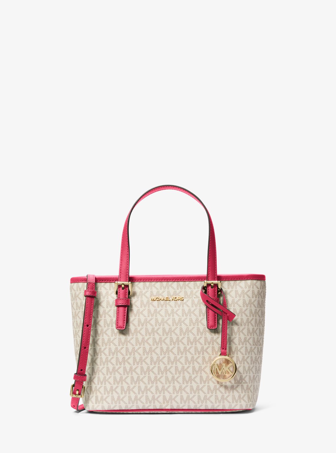 Jet Set Travel Extra-Small Logo Top-Zip Tote Bag