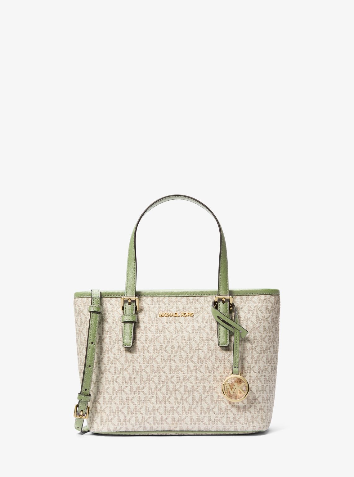 Jet Set Travel Extra-Small Logo Top-Zip Tote Bag