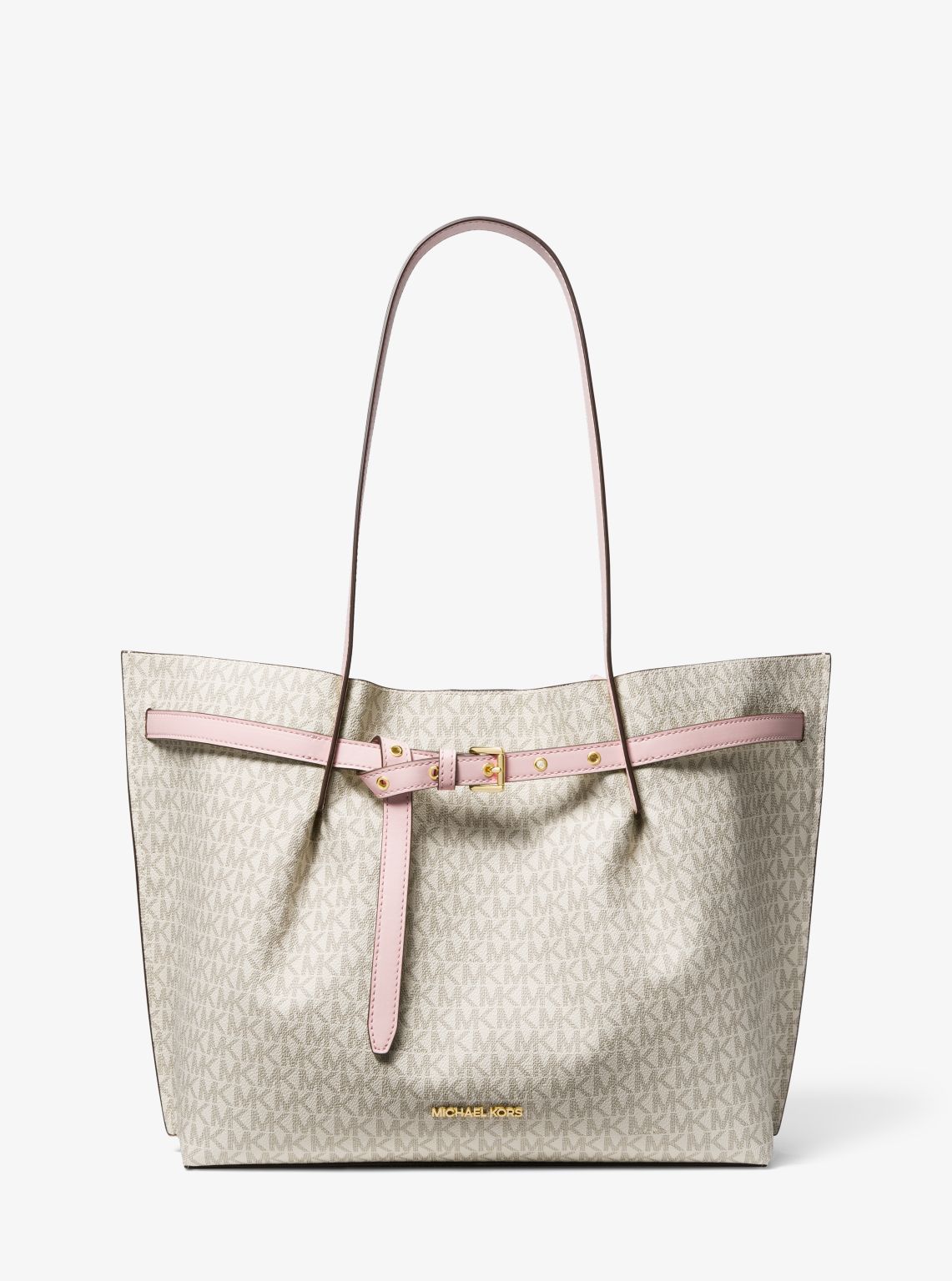 Emilia Large Logo Tote Bag