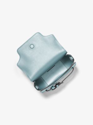 Emilia Small Pebbled Leather Crossbody Bag