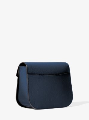 Emilia Small Pebbled Leather Crossbody Bag