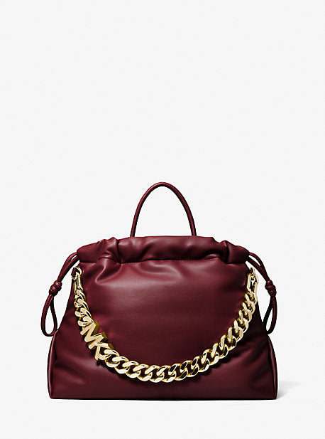 Lina medium logo faux leather tote bag Clearance