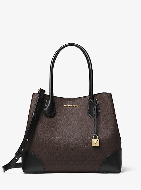 Michael Kors Mercer Gallery Medium Logo Satchel