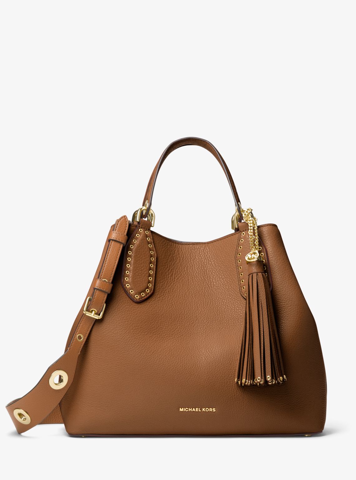 Mk brooklyn large leather satchel Clearance