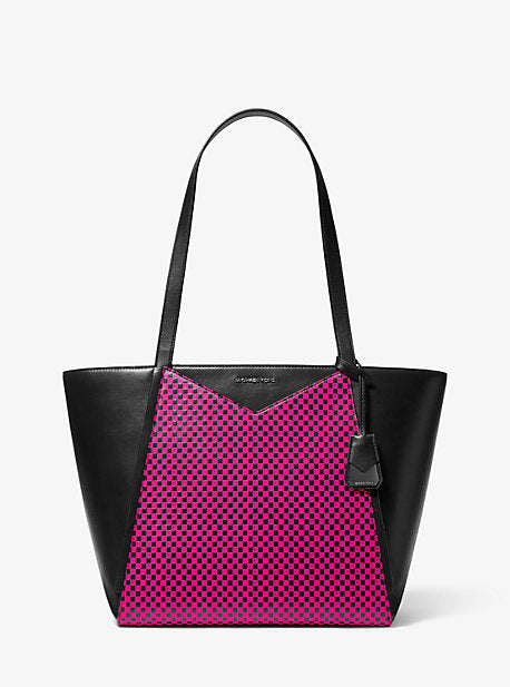 Michael kors whitney large logo tote sale