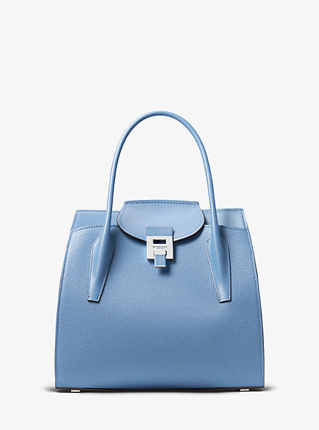 Bancroft large pebbled calf leather satchel Clearance