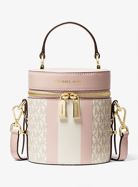 Bedford travel medium logo stripe crossbody bag Clearance