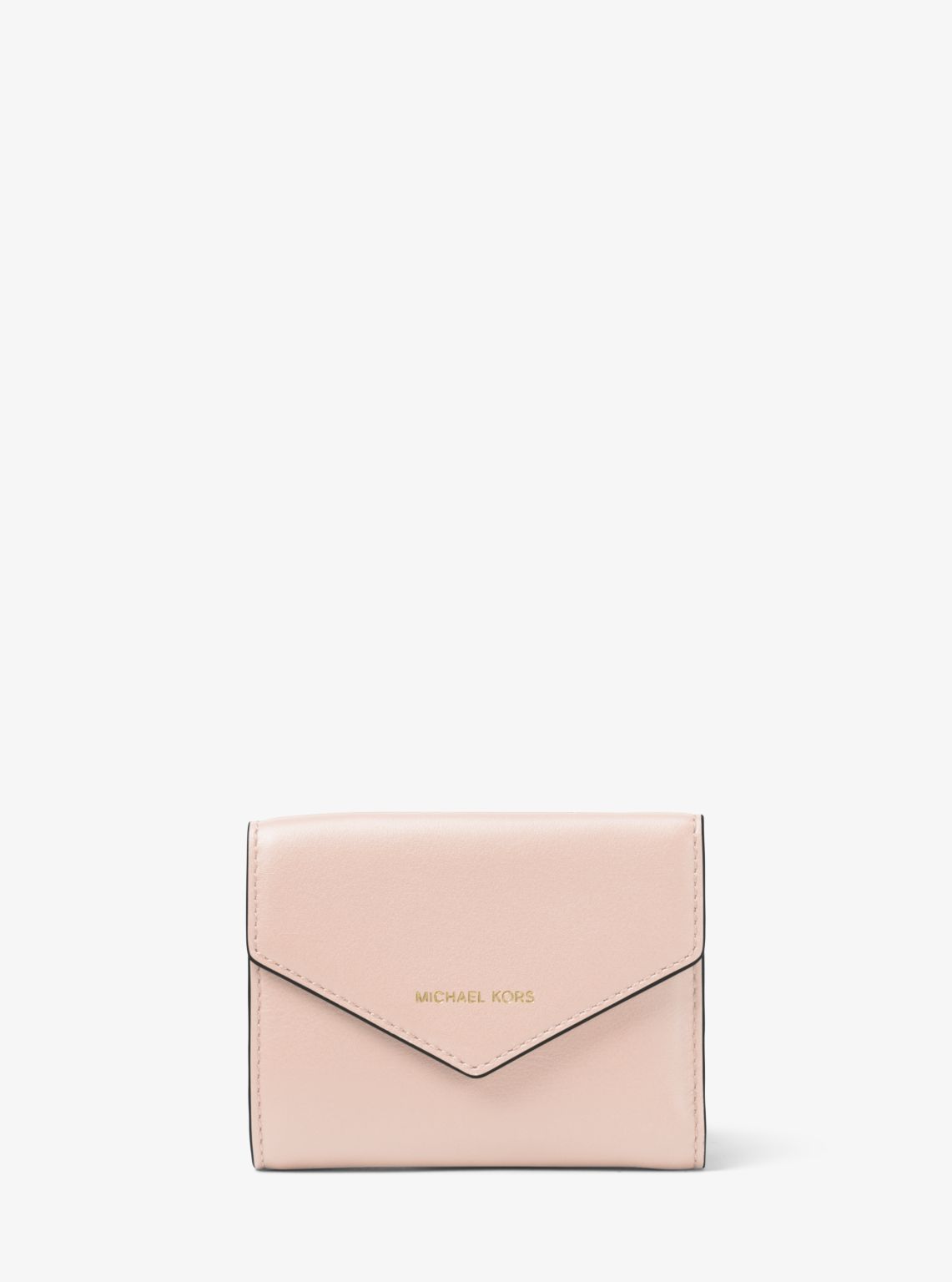 Small leather envelope on sale wallet michael kors