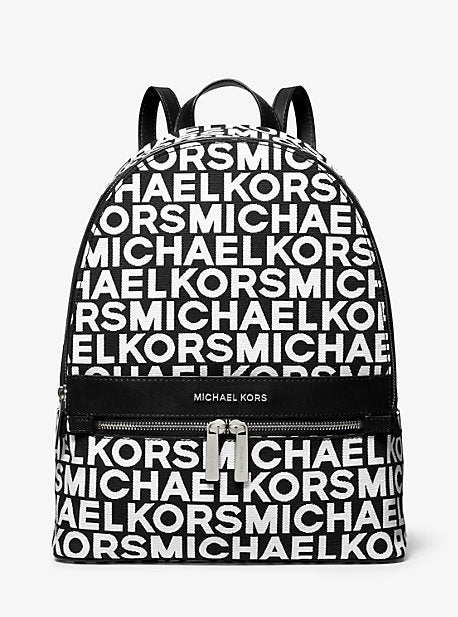 Kenly Large Graphic Logo Jacquard Backpack – Michael Kors Pre-Loved