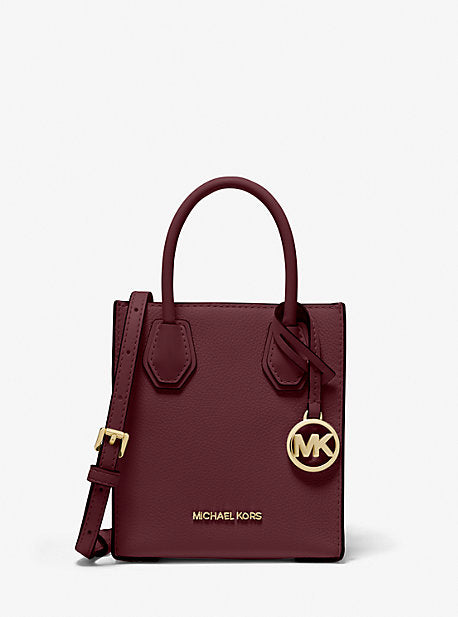 Michael Kors Mercer Pebbled Leather Crossbody offers Bag, XSmall