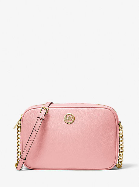 Michael kors fulton large pebbled leather crossbody bag Clearance