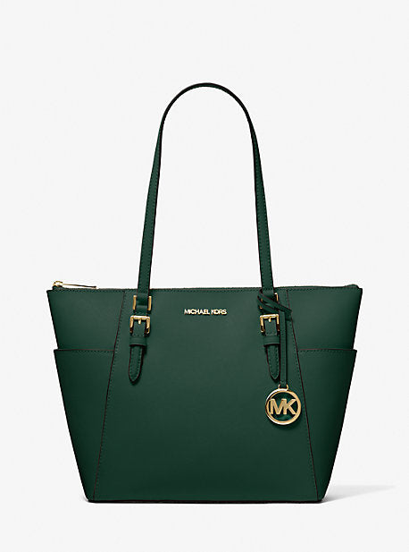 Michael Kors Bags | Michael Kors Large Charlotte Tote Bag Palmetto Green | Color: Gold/Green | Size: Os | Lotsa_Things's Closet