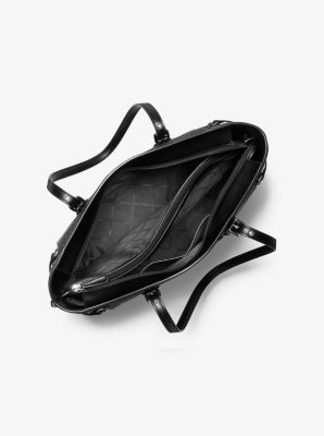 Voyager medium metallic logo tote bag Clearance